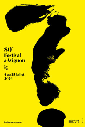 photo affiche du Festival d'Avignon 2026 et du spectacle Le pas du monde