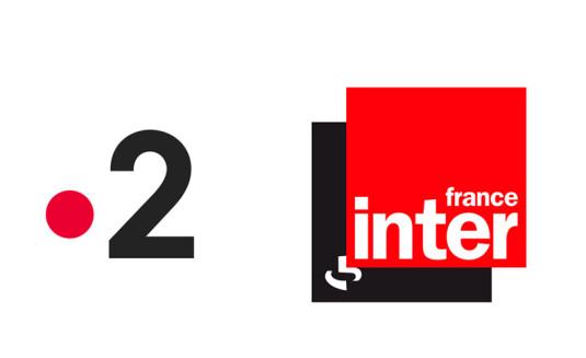 Logos de France 2 et France Inter