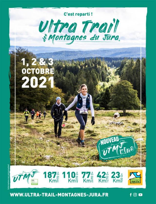 Affiche Ultra Trail des montagnes du Jura