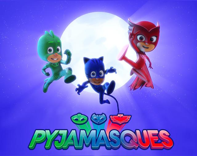 Personnages super-héros Pyjamasques