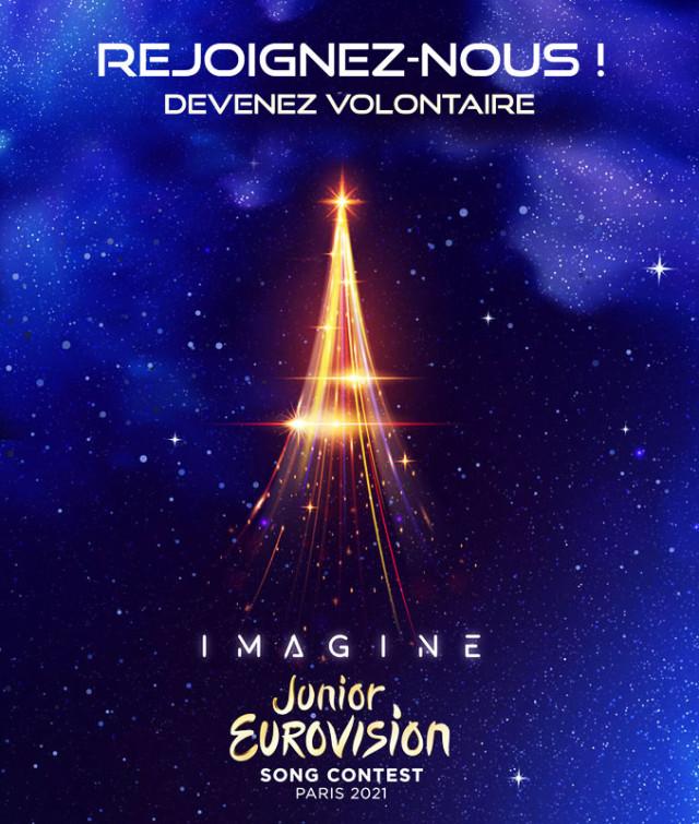 visuel Eurovision Junior 2021 devenez volontaire