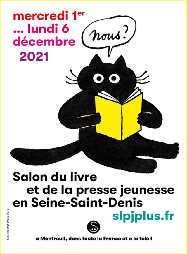 Affiche du Salon du livre et de la presse jeunesse