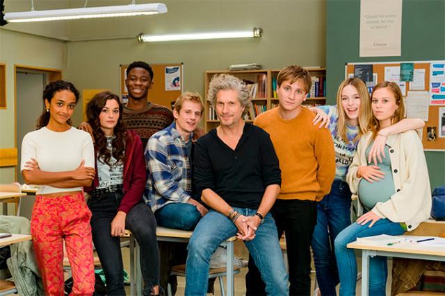 Photos des comédiens de la série "La faute à Rousseau"