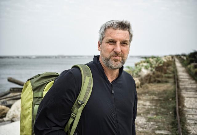 Photo de François Pécheux, animateur de "Au bout c'est la mer"
