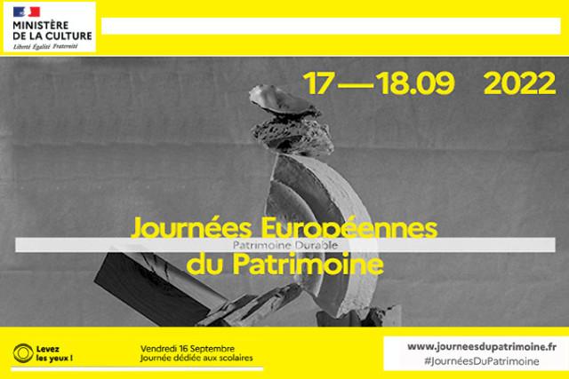 Journées Européennes du Patrimoine 2022