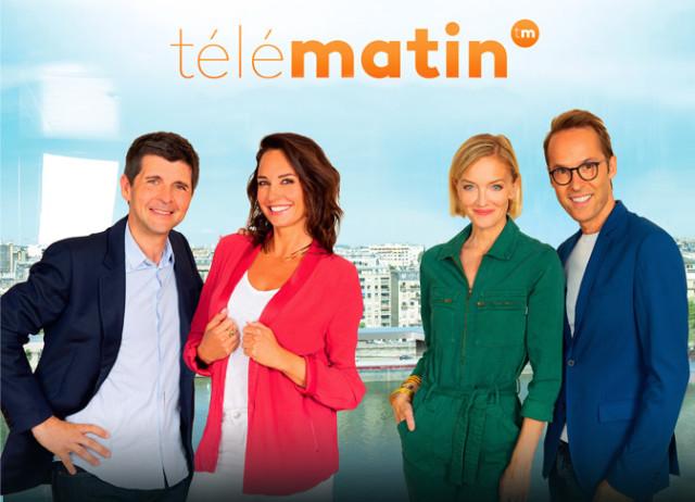 Photo de Thomas Sotto, Julia Vignali, Maya Lauqué et Damien Thévenot