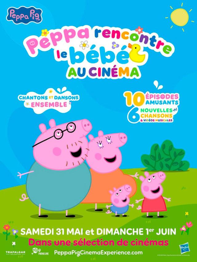Peppa pig et sa famille au cinéma