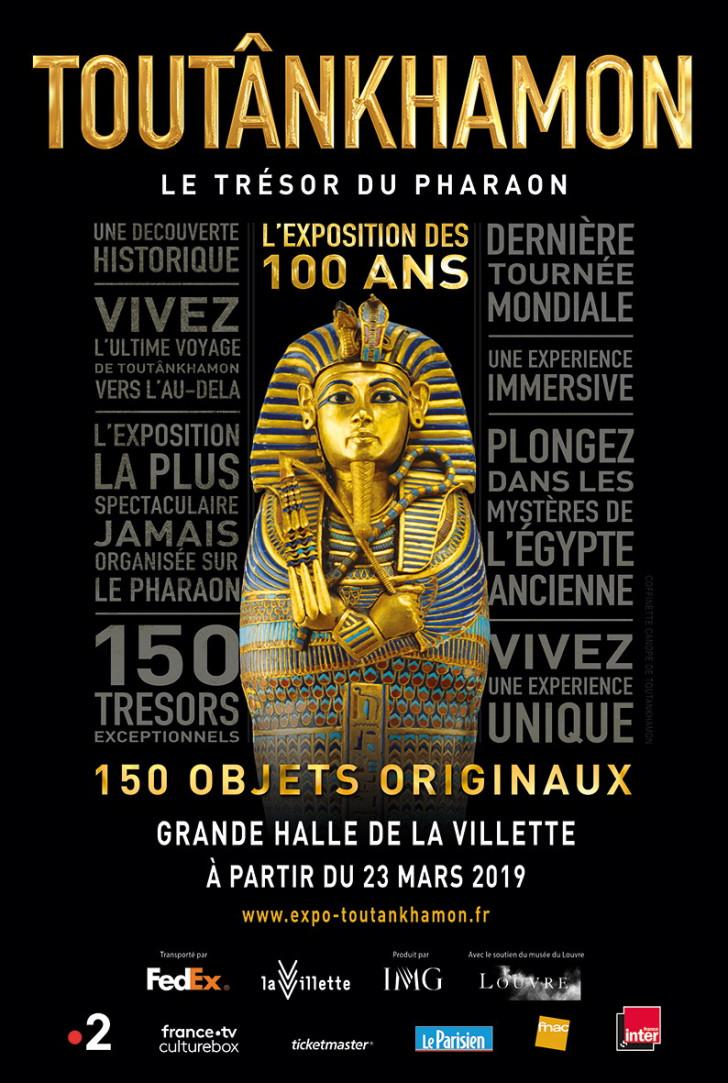 Toutânkhamon, le trésor du pharaon, jusqu'au 22 septembre à la Villette