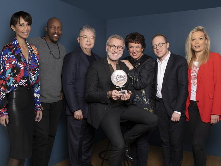 Laurent Ruquier et le jury.