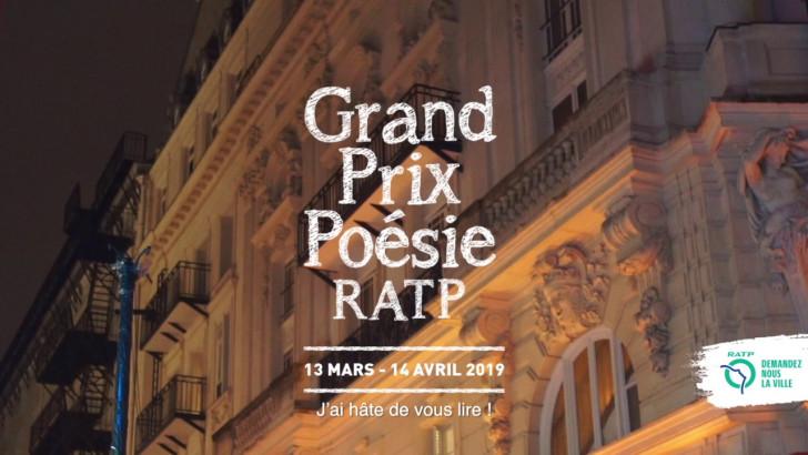 Remise du Grand Prix Poésie RATP 2019