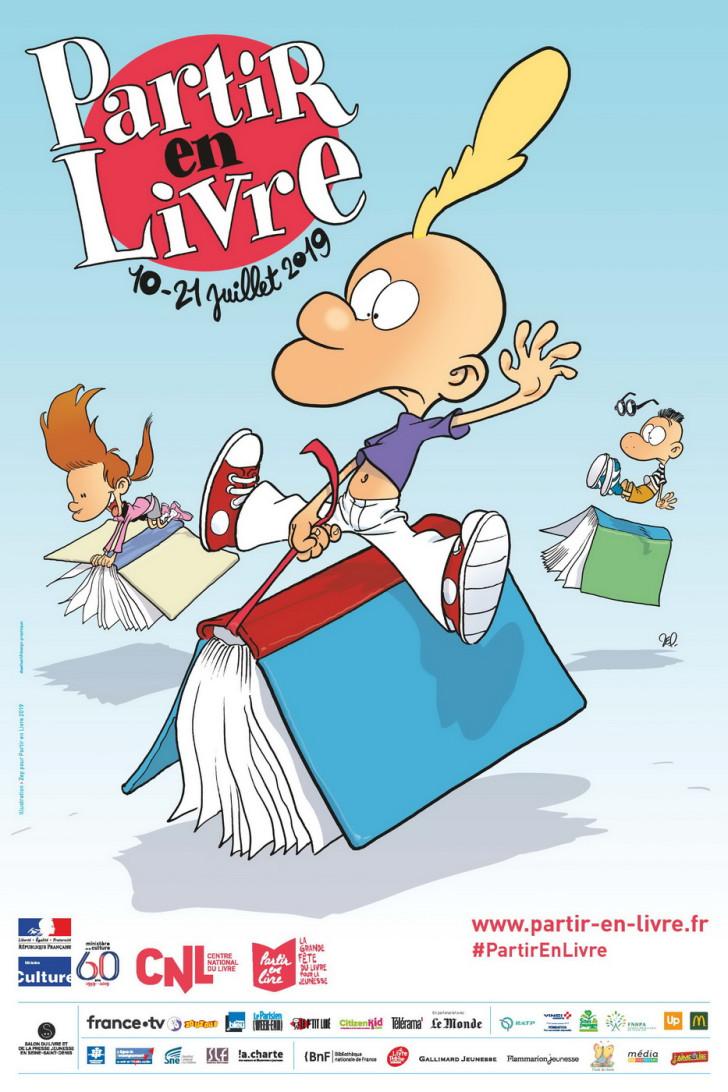 Cette année, c’est Zep qui s’empare de l’univers de Partir en Livre !