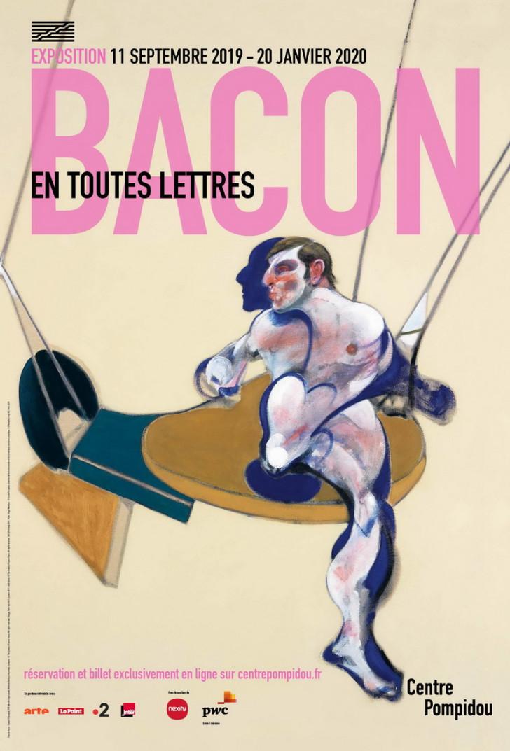 Exposition « Bacon. En toutes lettres » au Centre Pompidou.