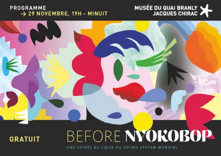 Before Nyokobop au quai Branly le 29 novembre 2019