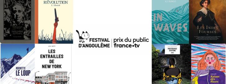 Les huit titres en sélection pour le Prix du Public