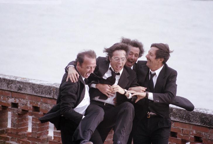Claude Brasseur, Guy Bedos, Victor Lanoux, Jean Rochefort