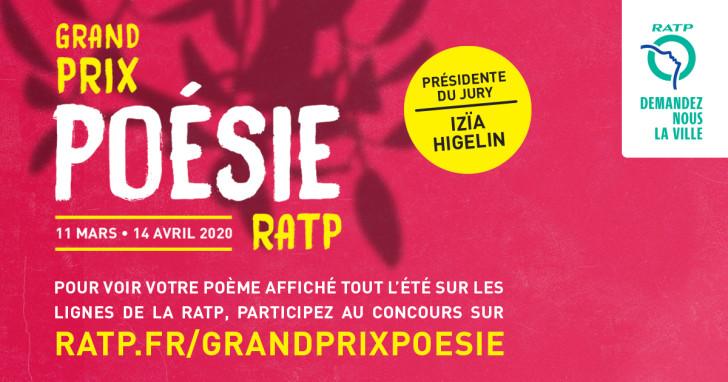 Le Grand Prix Poésie RATP est de retour : tous à vos plumes !