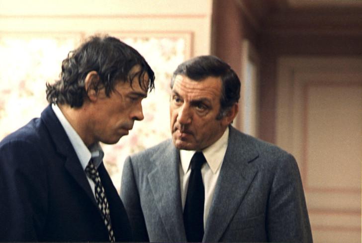 Jacques Brel et Lino Ventura
