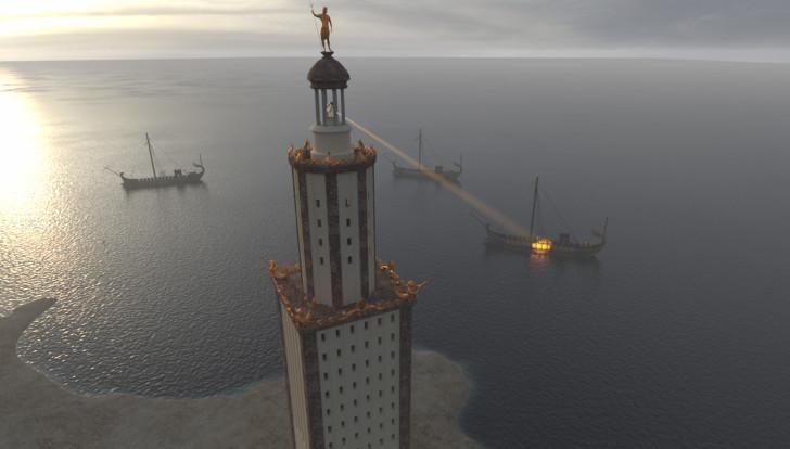 « Les 7 merveilles du monde, chefs-d’œuvre de l’Antiquité » / Le phare d'Alexandrie