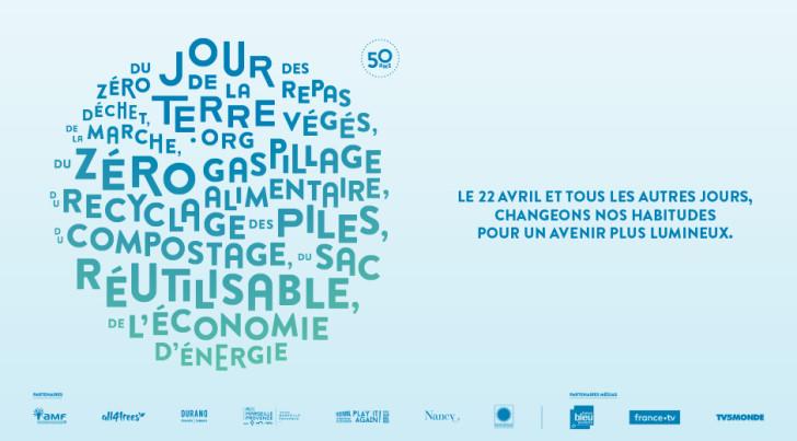 Le Jour de la Terre, le 22 avril