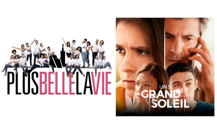 Plus belle la vie et Un si grand soleil