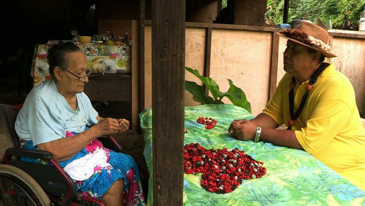 Gabriel Teikitekahioho, instituteur à la retraite sur l’île de Nuku Hiva