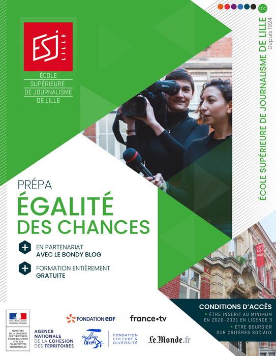 Prépa Égalité des chances : ouverture des inscriptions