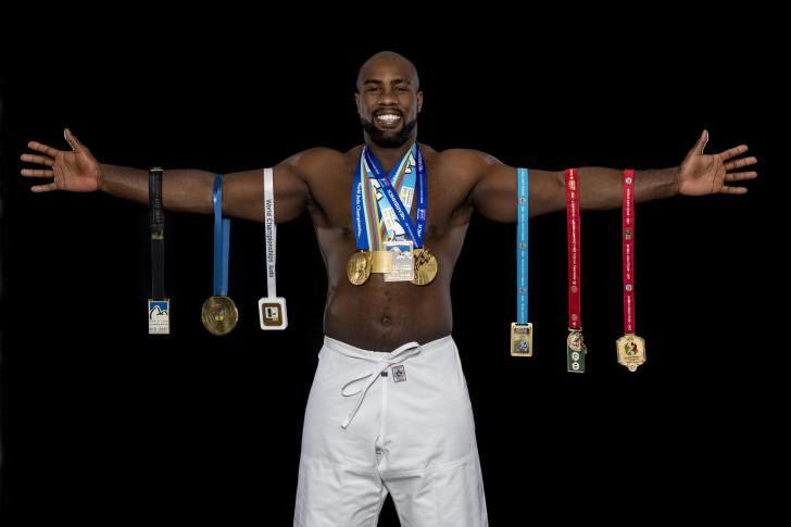 Teddy Riner multimédaillé national, international et olympique
