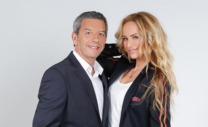 Michel Cymes et Adriana Karembeu