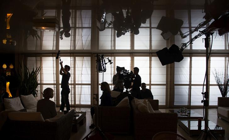 Plateau d'un tournage