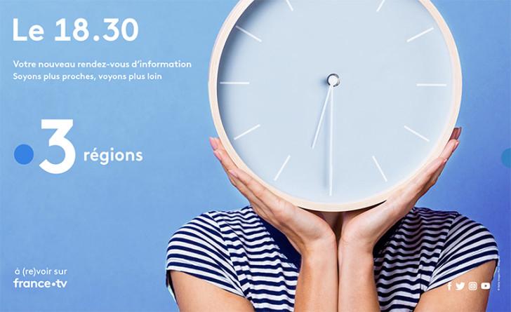 « 18.30 » : le nouveau rendez-vous de l'info en régions dès le 25 janvier