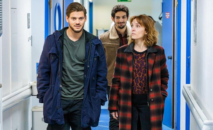 Alix Poisson et Rayane Bensetti