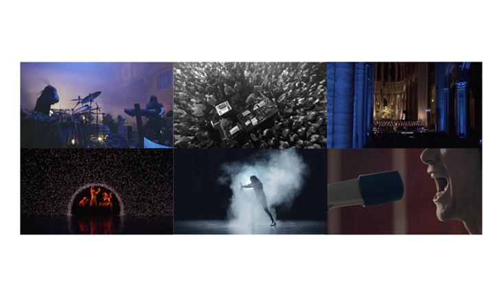 Mosaïque d'illustrations