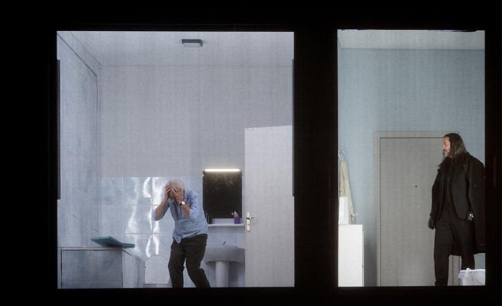 Benjamin Bernheim et Christian Van Horn dans « Faust »