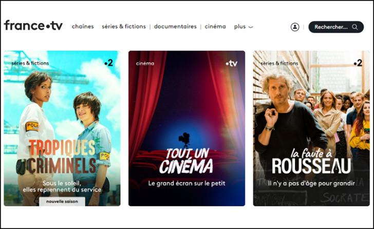 plateforme vidéo france.tv