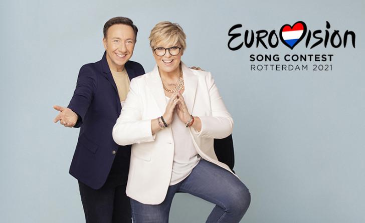 L’Eurovision avec Stéphane Bern et Laurence Boccolini.