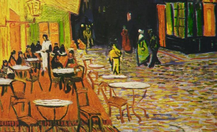 Terrasse du café le soir de Vincent van Gogh