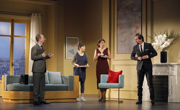 La pièce " Un amour de jeunesse " au théâtre de la Renaissance