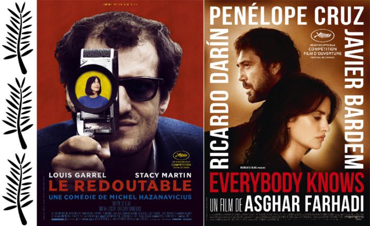 Affiches « Le Redoutable » et « Everybody Knows »