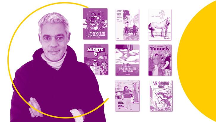 Régis Blaise, fan de BD membre du jury "amateur" du Fauve du public