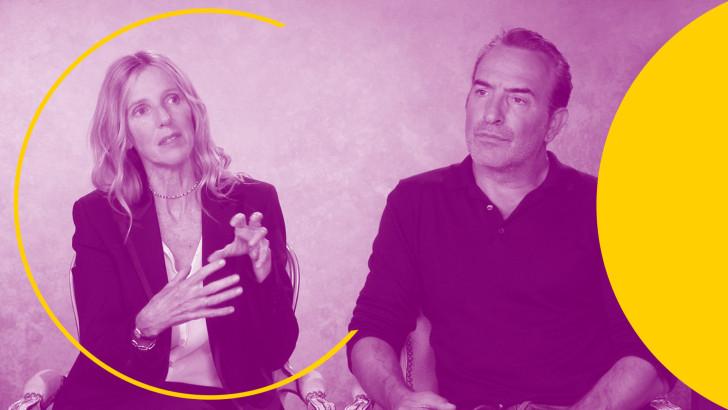 Sandrine Kiberlain et Jean Dujardin