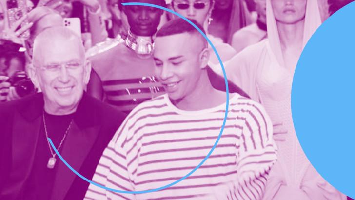 Jean-Paul Gaultier et Olivier Routeing