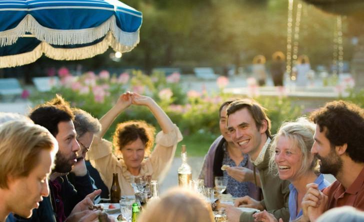 Les comédiens de « Guermantes » en toute liberté.