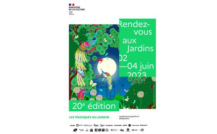 « Les musiques du jardin », thème 2023.