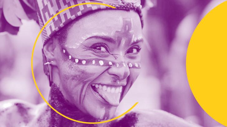 Visuel carnaval tropical