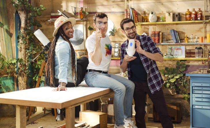 Max Bird, Mathieu Duméry et Cécile Djunga