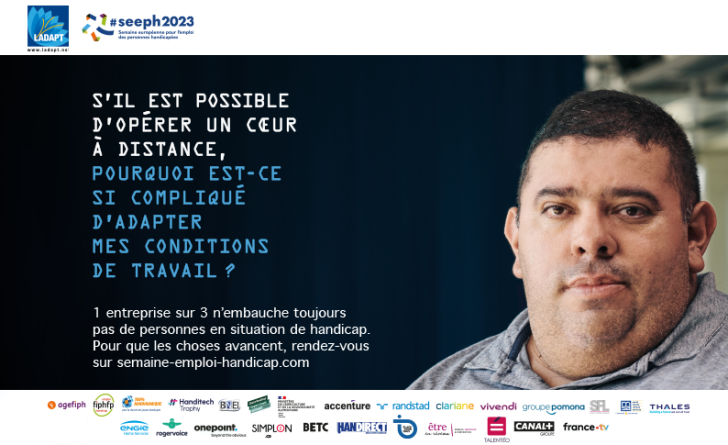 Une campagne à retrouver sur les réseaux sociaux de LADAPT.