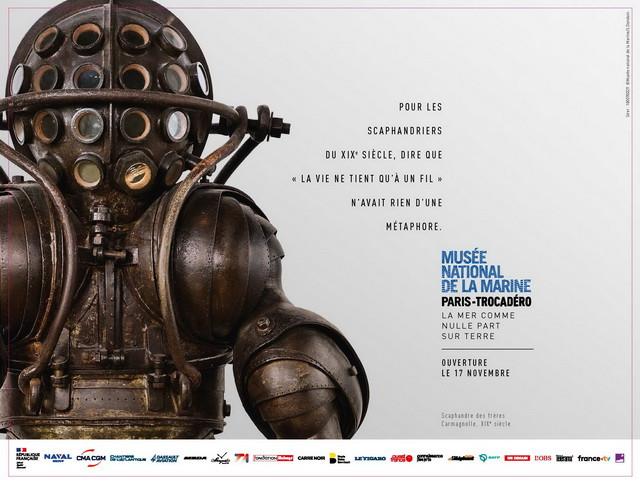 Le musée de la marine retrace 400 ans d'histoire navale.