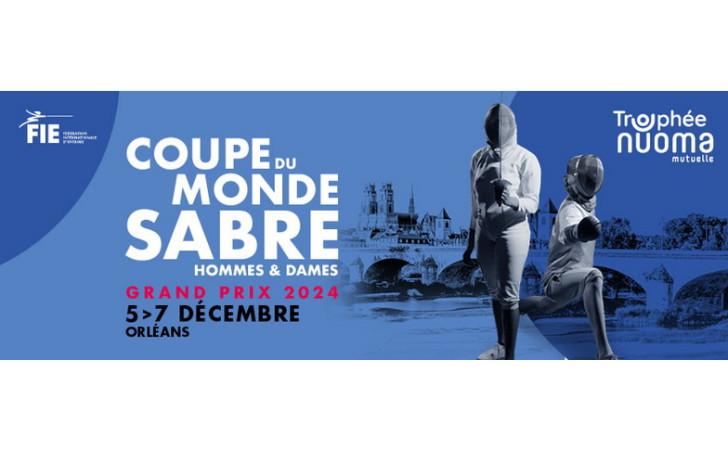 Orléans accueille la Coupe du monde de Sabre du 5 au 7 décembre