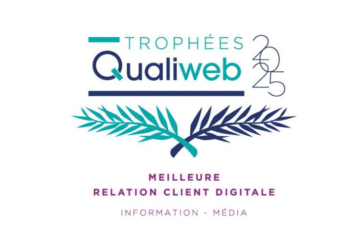 Trophée Qualiweb 2025 - France Télévisions récompensé en Information-Média