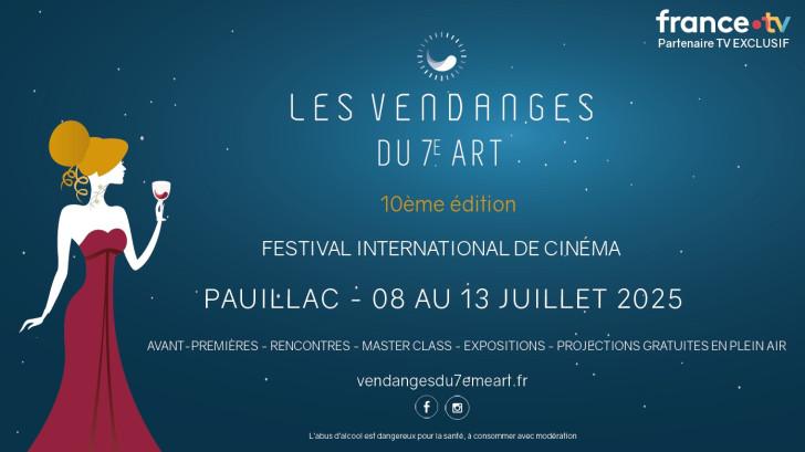 Les Vendanges du 7e art, du 8 au 13 juillet 2025